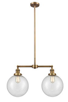 Linear/Island 2 Light Bar by Innovations ( 405 | 209-BB-G204-10-LED Franklin Restoration ) 