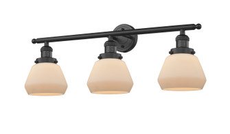 Bathroom Fixtures Three Lights by Innovations ( 405 | 205-BK-G171-LED Franklin Restoration ) 