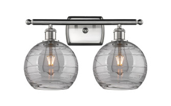 Bathroom Fixtures Two Lights by Innovations ( 405 | 516-2W-SN-G1213-8SM Ballston ) 