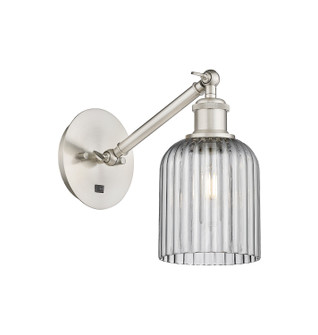 Sconces Single Glass by Innovations ( 405 | 317-1W-SN-G559-5SM Ballston ) 