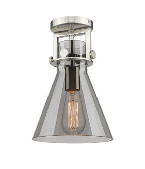 Flush Mounts Glass Down by Innovations ( 405 | 411-1F-SN-G411-8SM Downtown Urban ) 