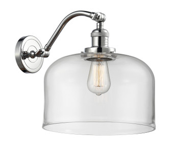 Sconces Single Glass by Innovations ( 405 | 515-1W-PC-G72-L-LED Franklin Restoration ) 
