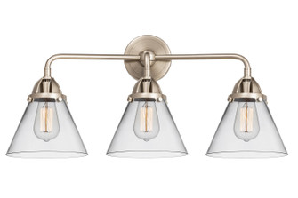 Bathroom Fixtures Three Lights by Innovations ( 405 | 288-3W-SN-G42-LED Nouveau 2 ) 