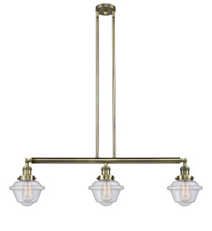 Linear/Island 3 Light Bar by Innovations ( 405 | 213-AB-G534-LED Franklin Restoration ) 