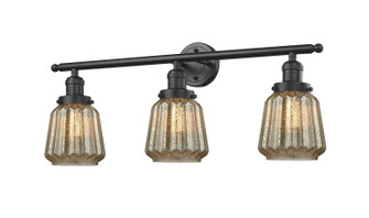 Bathroom Fixtures Three Lights by Innovations ( 405 | 205-OB-G146-LED Franklin Restoration ) 