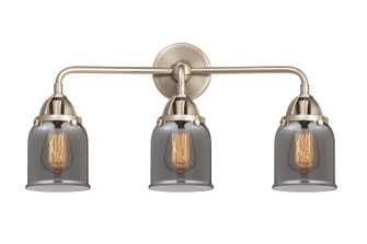 Bathroom Fixtures Three Lights by Innovations ( 405 | 288-3W-SN-G53-LED Nouveau 2 ) 