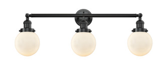 Bathroom Fixtures Three Lights by Innovations ( 405 | 205-OB-G201-6 Franklin Restoration ) 