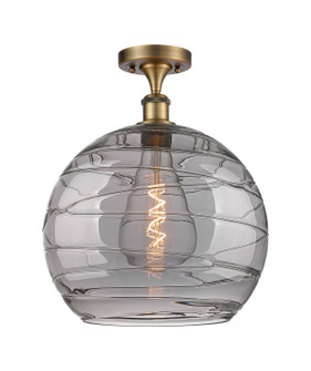 Semi-Flush Mts. Glass Down by Innovations ( 405 | 516-1C-BB-G1213-14SM Ballston ) 