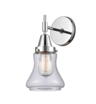 Sconces Single Glass by Innovations ( 405 | 447-1W-PC-G192-LED Caden ) 