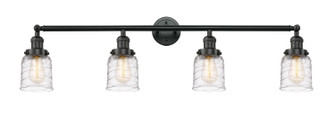 Bathroom Fixtures Four Lights by Innovations ( 405 | 215-BK-G513 Franklin Restoration ) 