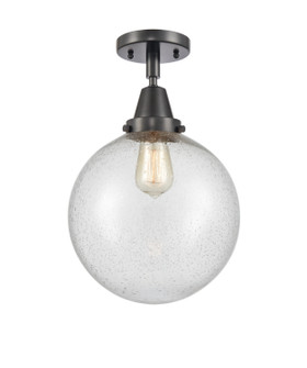 Semi-Flush Mts. Glass Down by Innovations ( 405 | 447-1C-BK-G204-10 Caden ) 