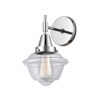 Sconces Single Glass by Innovations ( 405 | 447-1W-PC-G532-LED Caden ) 