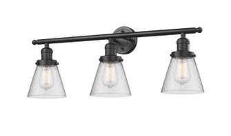 Bathroom Fixtures Three Lights by Innovations ( 405 | 205-OB-G64-LED Franklin Restoration ) 