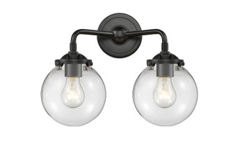 Bathroom Fixtures Two Lights by Innovations ( 405 | 284-2W-OB-G202-6-LED Nouveau ) 