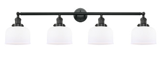 Bathroom Fixtures Four Lights by Innovations ( 405 | 215-BK-G71-LED Franklin Restoration ) 