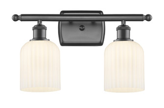 Bathroom Fixtures Two Lights by Innovations ( 405 | 516-2W-OB-G559-5GWH Ballston ) 
