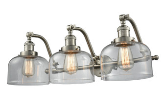 Bathroom Fixtures Three Lights by Innovations ( 405 | 515-3W-SN-G72-LED Franklin Restoration ) 