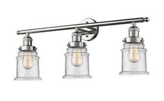 Bathroom Fixtures Three Lights by Innovations ( 405 | 205-PC-G184-LED Franklin Restoration ) 