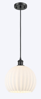 Mini Pendants Glass Down by Innovations ( 405 | 516-1P-BK-G1217-10WV Ballston ) 