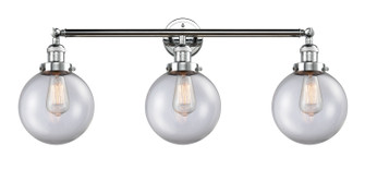 Bathroom Fixtures Three Lights by Innovations ( 405 | 205-PC-G202-8-LED Franklin Restoration ) 