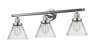 Bathroom Fixtures Three Lights by Innovations ( 405 | 205-PC-G42-LED Franklin Restoration ) 