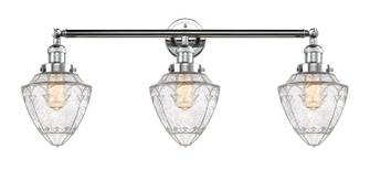 Bathroom Fixtures Three Lights by Innovations ( 405 | 205-PC-G664-7-LED Franklin Restoration ) 