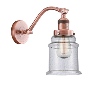 Sconces Single Glass by Innovations ( 405 | 515-1W-AC-G184-LED Franklin Restoration ) 