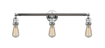 Bathroom Fixtures Three Lights by Innovations ( 405 | 205-PC-LED Franklin Restoration ) 