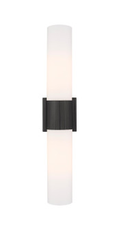 Bathroom Fixtures Cylindrical / Linear by Innovations ( 405 | 428-2WL-BK-G428-12WH Downtown Urban ) 