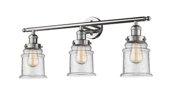 Bathroom Fixtures Three Lights by Innovations ( 405 | 205-PN-G184-LED Franklin Restoration ) 