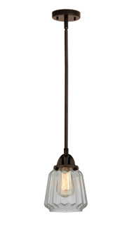 Mini Pendants Glass Down by Innovations ( 405 | 288-1S-OB-G142-LED Nouveau 2 ) 