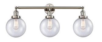 Bathroom Fixtures Three Lights by Innovations ( 405 | 205-PN-G204-8 Franklin Restoration ) 