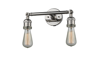 Bathroom Fixtures Two Lights by Innovations ( 405 | 208-PN-LED Franklin Restoration ) 