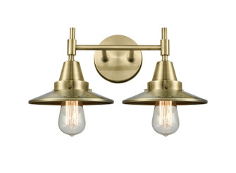 Bathroom Fixtures Two Lights by Innovations ( 405 | 447-2W-AB-M4-AB Caden ) 