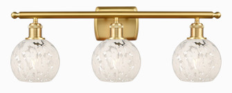 Bathroom Fixtures Three Lights by Innovations ( 405 | 516-3W-SG-G1216-6WM Ballston ) 
