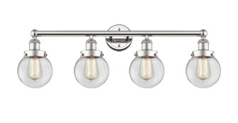 Bathroom Fixtures Four Lights by Innovations ( 405 | 616-4W-PN-G202-6 Edison ) 