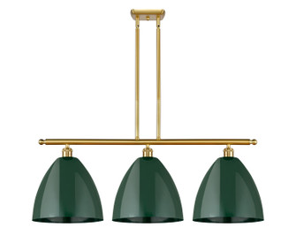 Linear/Island 3 Light Bar by Innovations ( 405 | 516-3I-SG-MBD-12-GR Ballston ) 
