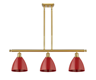 Linear/Island 3 Light Bar by Innovations ( 405 | 516-3I-SG-MBD-75-RD Ballston ) 