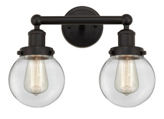 Bathroom Fixtures Two Lights by Innovations ( 405 | 616-2W-OB-G202-6 Edison ) 