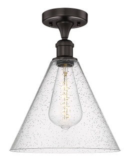 Semi-Flush Mts. Glass Down by Innovations ( 405 | 616-1F-OB-GBC-124 Edison ) 