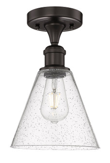 Semi-Flush Mts. Glass Down by Innovations ( 405 | 616-1F-OB-GBC-84 Edison ) 