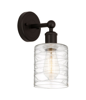 Sconces Single Glass by Innovations ( 405 | 616-1W-OB-G1113 Edison ) 