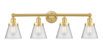 Bathroom Fixtures Four Lights by Innovations ( 405 | 616-4W-SG-G64 Edison ) 