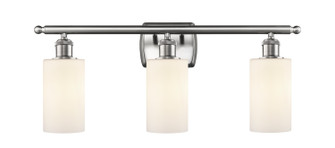 Bathroom Fixtures Three Lights by Innovations ( 405 | 516-3W-SN-G801-LED Ballston ) 