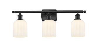 Bathroom Fixtures Three Lights by Innovations ( 405 | 516-3W-BK-G559-5GWH Ballston ) 
