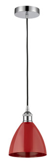 Mini Pendants Metal Shade by Innovations ( 405 | 616-1P-PC-MBD-75-RD Edison ) 
