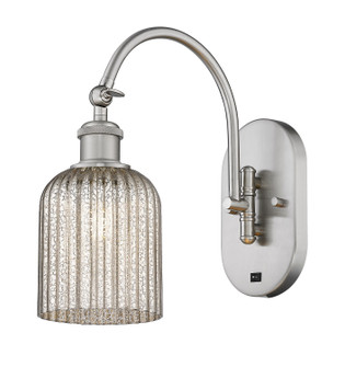 Sconces Single Glass by Innovations ( 405 | 518-1W-SN-G559-5ME Ballston ) 