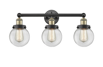 Bathroom Fixtures Three Lights by Innovations ( 405 | 616-3W-BAB-G202-6 Edison ) 