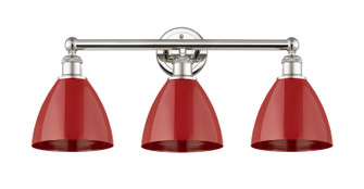 Bathroom Fixtures Three Lights by Innovations ( 405 | 616-3W-PN-MBD-75-RD Edison ) 