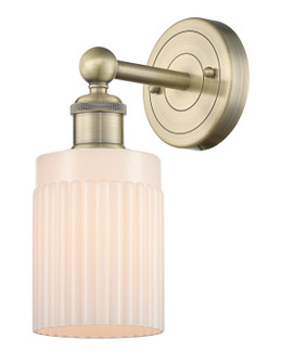 Sconces Single Glass by Innovations ( 405 | 616-1W-AB-G341 Edison ) 